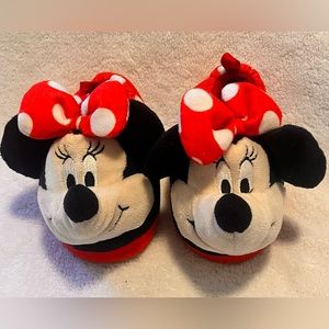 Disney Minnie Mouse Toddler Slippers #5/6 USED